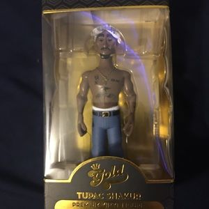Golden Tupac shakur funko vinyl never opened